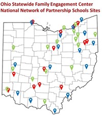 Map of Ohio's NNPS School Sites 